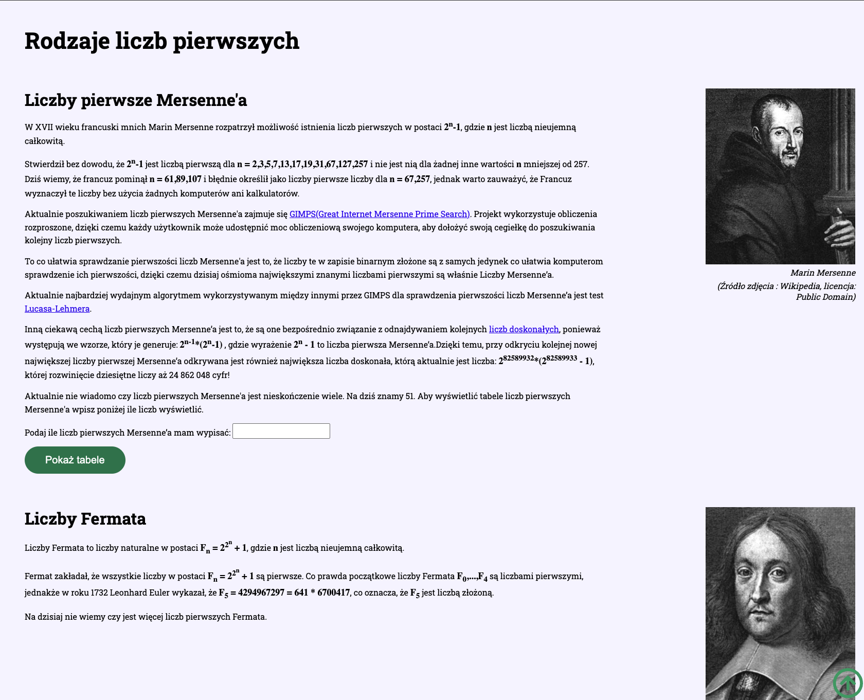 Liczby pierwsze screenshot